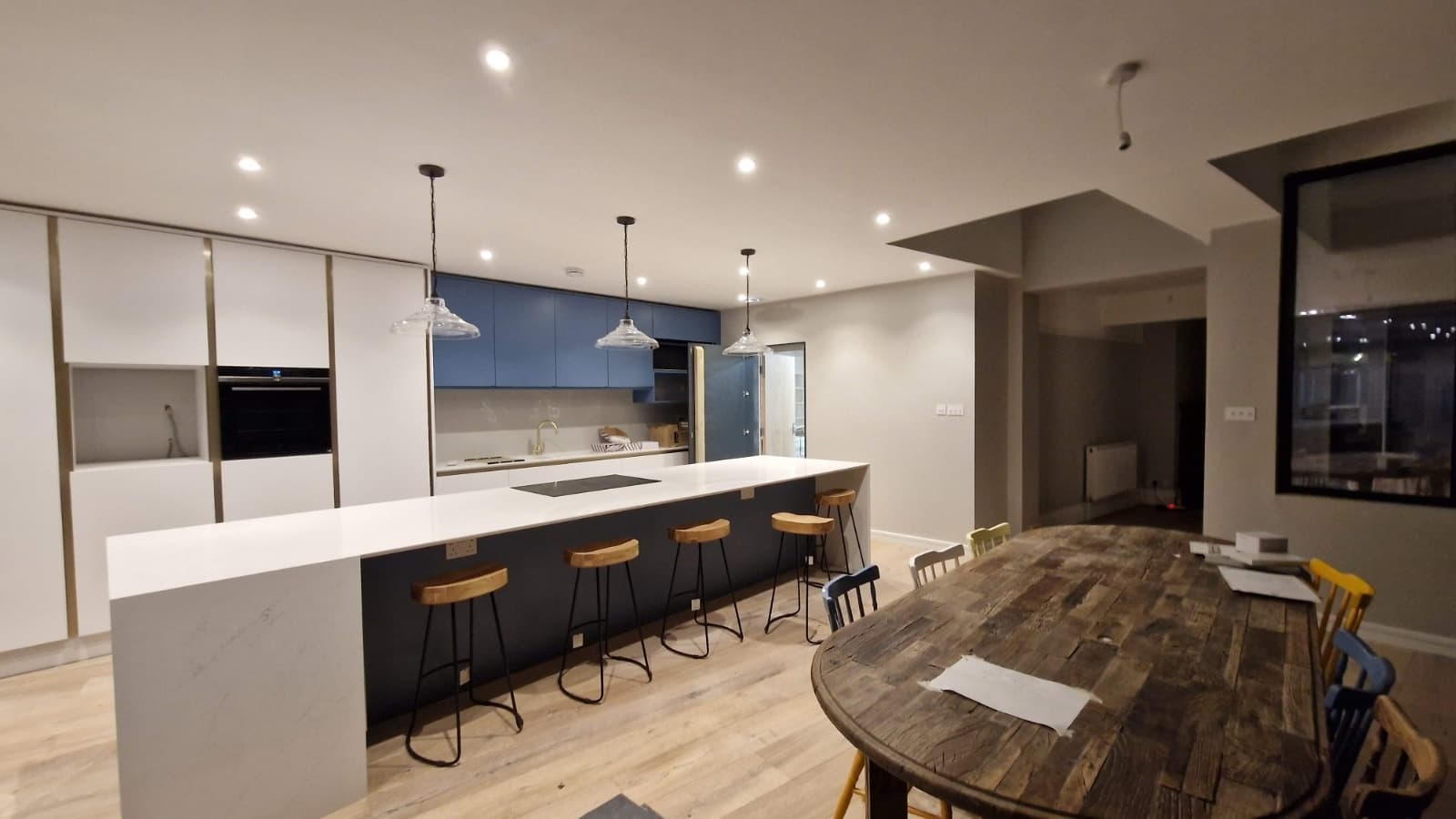 Local electrician in Christchurch installing new lighting